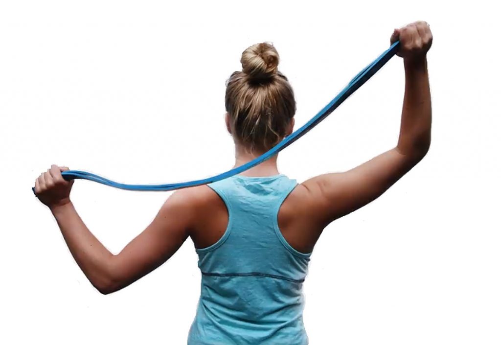 trainen met weerstandsbanden